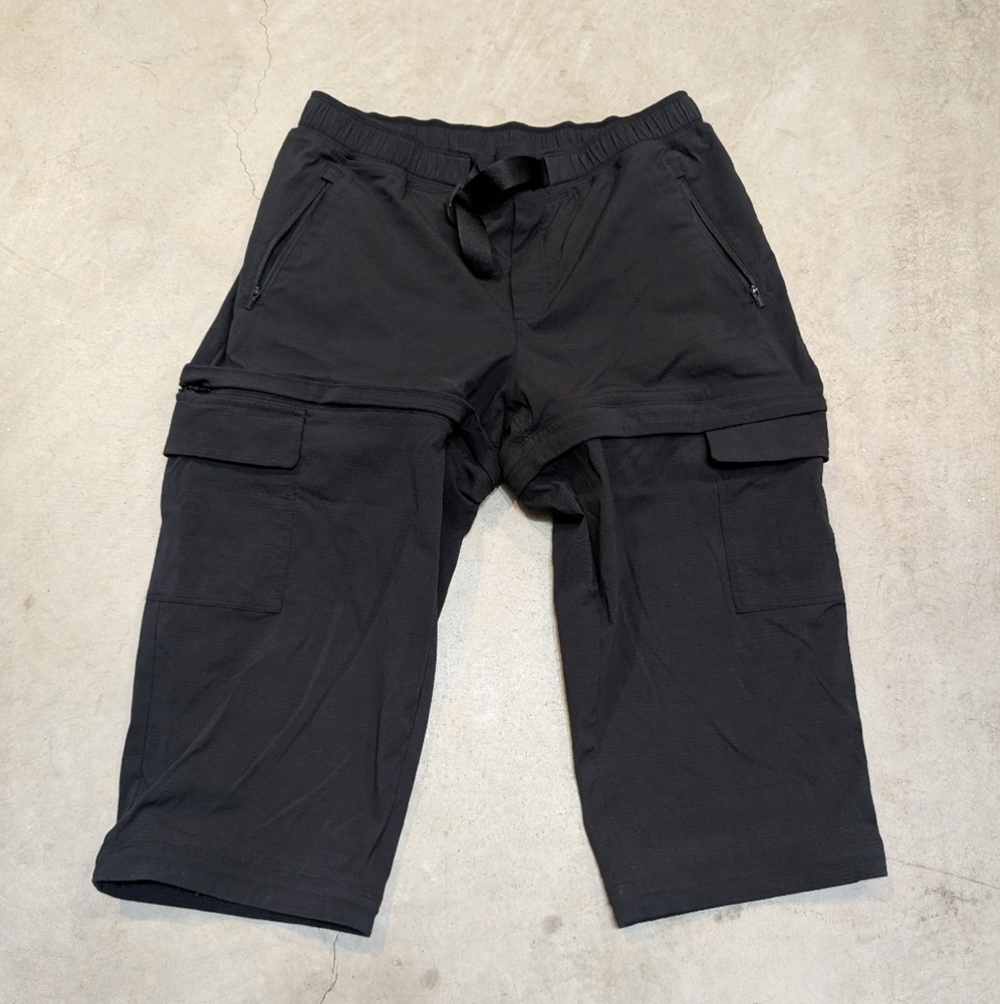 Athleta Trekki Convertible Pants Women's 12 Missing Bottom